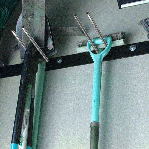 Forks shovels and rakes Holder Wall Mount Garden Farm Tools Storage Tool Rack