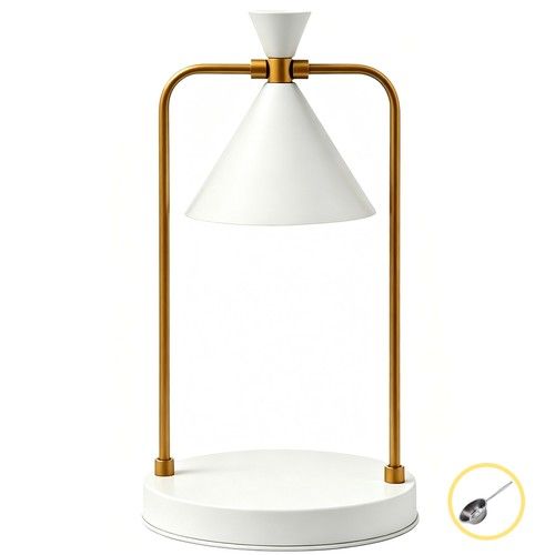 Candle Warmer Lamp Lamp Modern Wax Melting Lamp Night Light ​with Timer & 2Bulbs