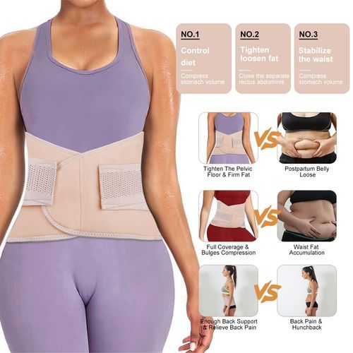 Postpartum Belly Wrap, C Section Recovery Belt, Support Belly...  — image 7