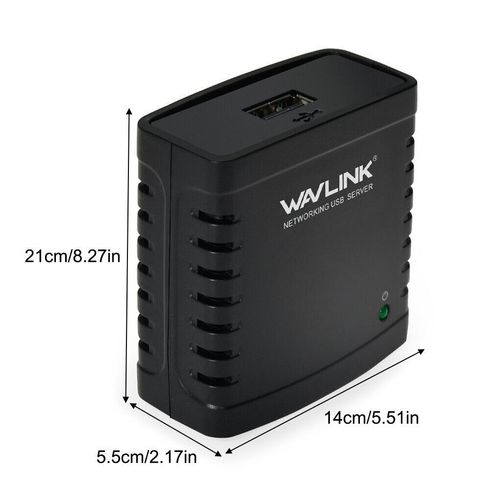 WL-NU78M41 Print Server Ethernet to USB 2.0 10/100Mbps Printer Adapter — image 8