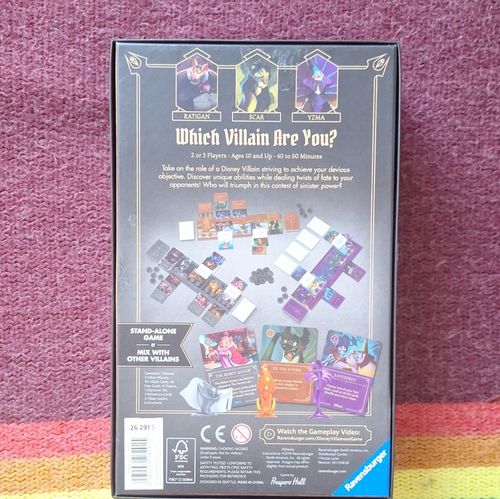 Ravensburger Disney Villainous Evil Comes Prepared Stand-Alone Board Game 2018 — image 3