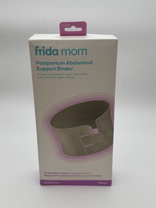 FRIDA MOM Postpartum Abdominal Support Binder Belly C Section Recovery Band Belt — image 1