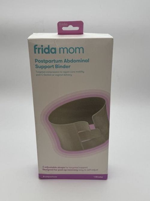 FRIDA MOM Postpartum Abdominal Support Binder Belly C Section Recovery Band Belt