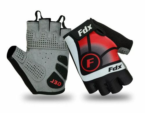 Men Cycling Gloves Bike Half Finger Bicycle Padded Fingerless clearance sale