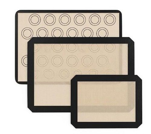 Silicone Macaron Baking Mat, Non Stick Reusable Baking Sheet Liner