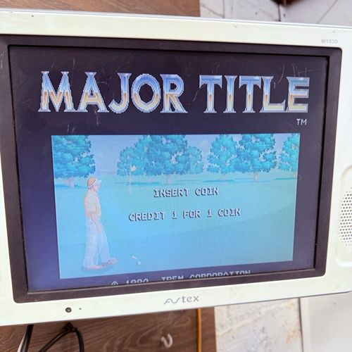 Major Title Golf Game Arcade Jamma PCB Board - Tested and Working — image 8