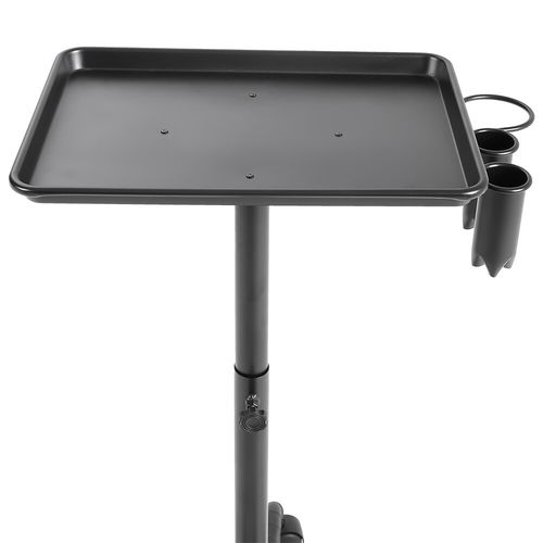 Hair Salon Trolley Stand Adjustable Hair Coloring Tattoo Beauty Salon Tool Cart — image 12