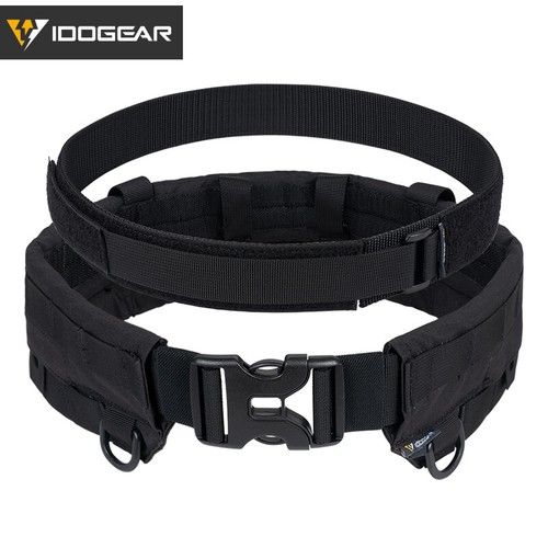 IDOGEAR Tactical Belt MRB Modular Rigger's Belt Quick Release Paintball MOLLE 