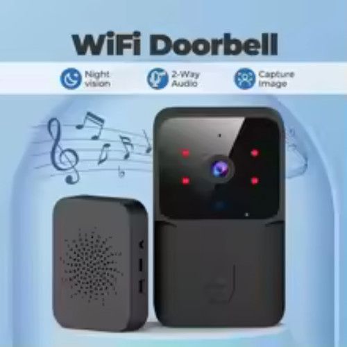 Smart WiFi Wireless Video Doorbell Security Ring Phone Camera Door Bell Intercom
