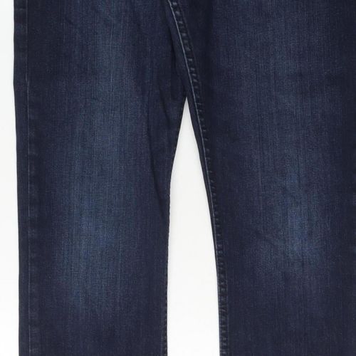 Calvin Klein Mens Straight Jeans Size 32 Blue W32 L30 — image 8