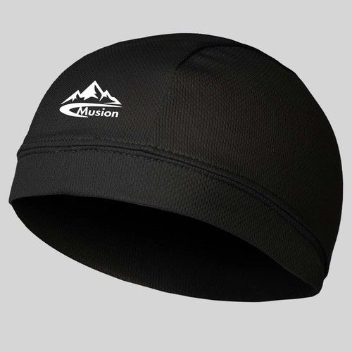Under Helmet Cycling Cap Sweat Wicking Breathable Skull Cap Motorcycle Bike