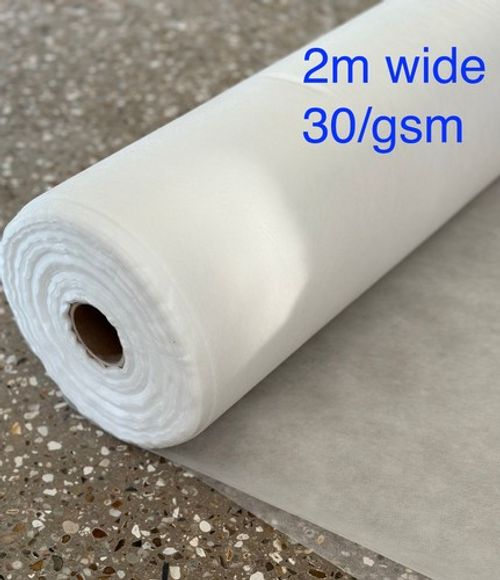 New White Horticultural Frost Fleece | Crop Protection Cover 2m wide 16/30gsm