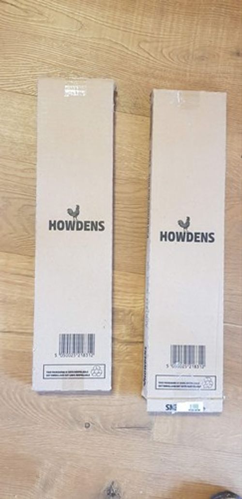 2x  Howdens blum deep pan drawer sides for 500mm drawer Antracite ACK1834