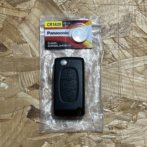 3 button FOR Peugeot 406 407 408 307 107 207 Flip Blad Key c3bwg