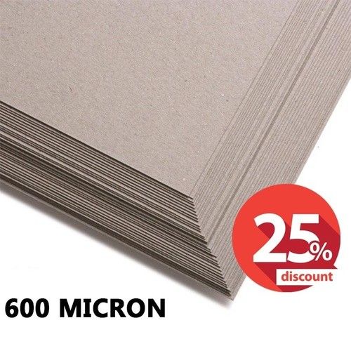 A4, A3 Greyboard 0.6mm 1mm 1.25mm 2mm 3000 Micron Card Thick Mount Board Backing