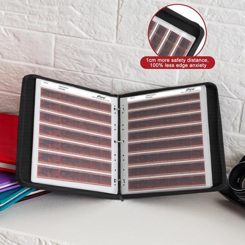Etone 50 PCS 135 35Mm Film Negative Page Preservers Sleeves,Acid-Free Storage Ki — image 7