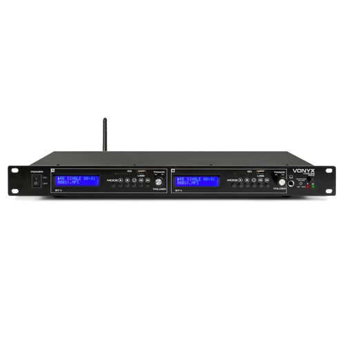 Vonyx VX2USB MK2 USB Media Player & Dual Bluetooth Receiver - 2 Channel — image 1