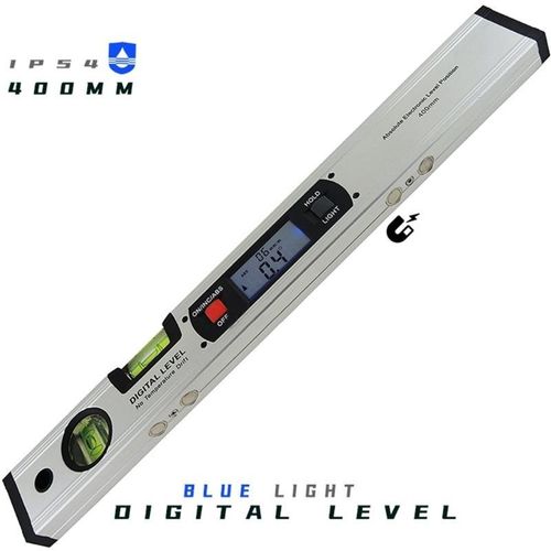 400mm Digital Spirit Level 360 Angle Finder Inclinometer +4 Magnets Backlit LCD — image 1