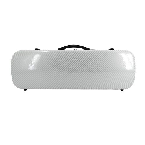 4/4 violin Case mixed Carbon fiber White case Light  Sheet bag Code lock new — image 5