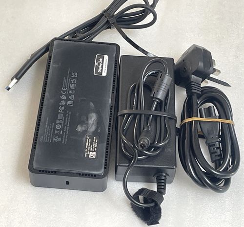 Dell D6000S USB-C USB-A Laptop Docking Station With 130W Dell Power Adapter — image 6