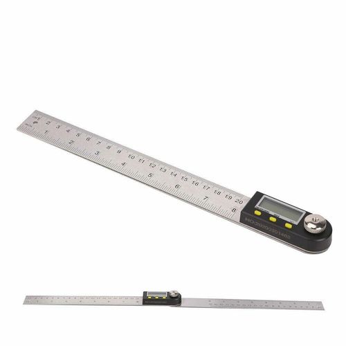 360 Degree Digital LCD Angle Finder Stainless Steel Ruler Measure Gauge Tool UK — image 12