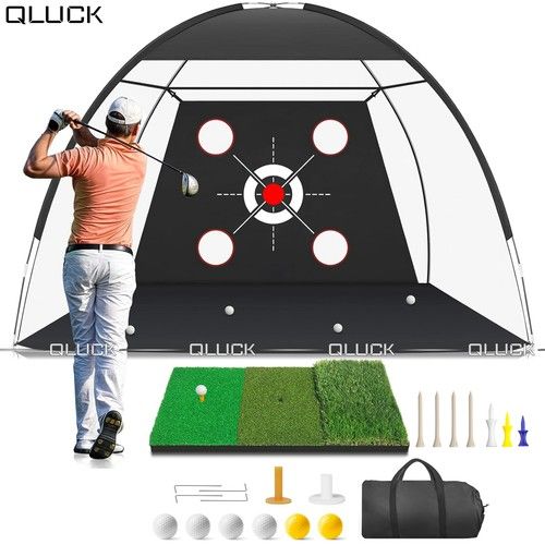 3x2M Golf Practice Net Hitting Training Driving Chipping Impact Screen Outdoor