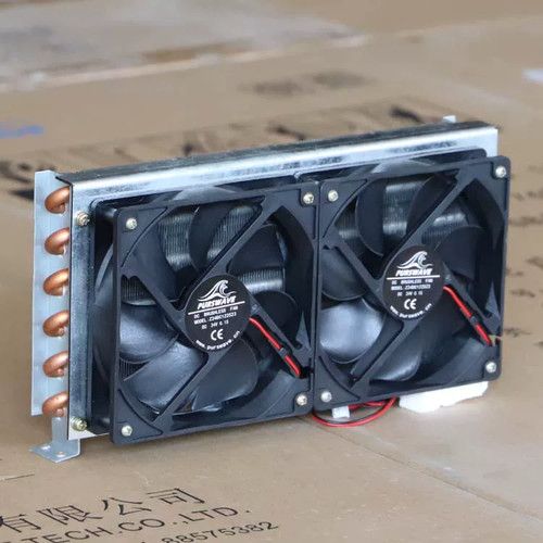 Miniature Evaporator Air-Cooled Condenser Copper Tube Finned Heat Exchanger