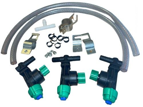 Spray Boom Set. 3 Nozzle Body Spraying Boom Kit For Crop/Weed Spraying 4FT Wide