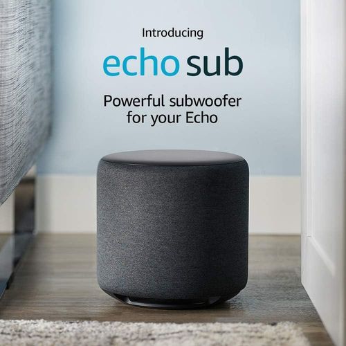 Amazon Echo Sub - Powerful Smart Subwoofer - Deep Bass - Charcoal Grey — image 7
