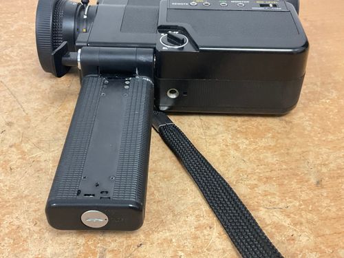Canon Canosound 312XL-S Super 8 Movie Camera Black Zoom Lens Film Indicator — image 3