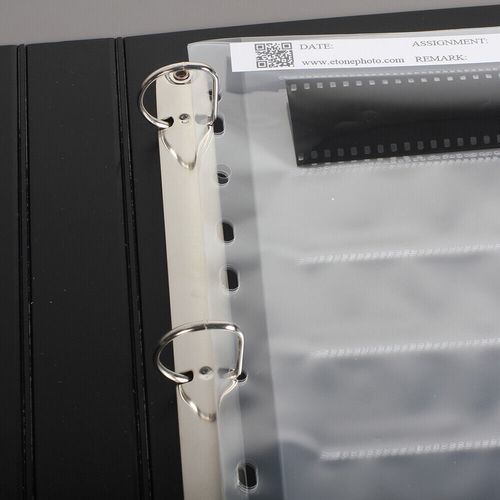 100 Sheets 135 35mm Acid-free Archival Storage Pages Sleeves Slide Film Negative — image 8