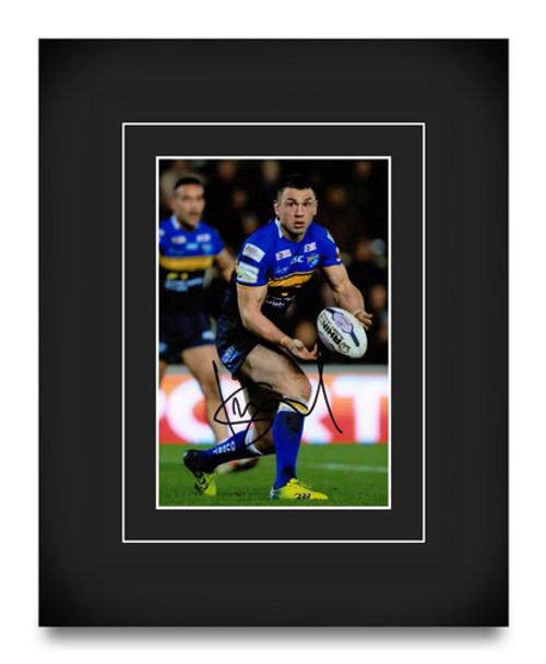 Kevin Sinfield Signed 10x8 Photo Autograph Leeds Rhinos Rugby Gift Display + COA