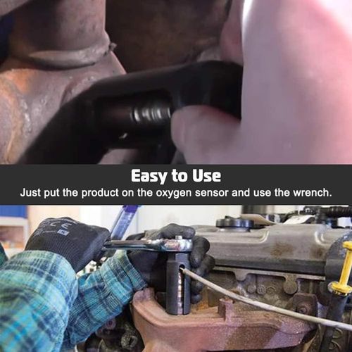 22mm Heavy Duty 1/2" Drive O2 Lambda Oxygen Sensor Open Socket Removal Tool Kit — image 8