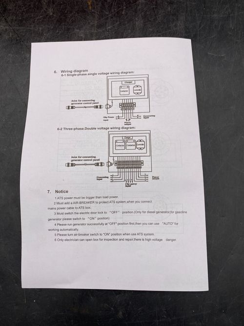 AUTOMATIC POWER FAILURE QUADRO ATS 230-400V UNIVERSAL GENERATOR SET 5 Pin — image 14