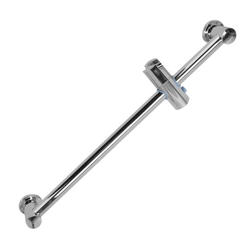 Shower Riser Rail Kit Adjustable Chrome Head Holder Bracket Bathroom Shower Rod — image 14