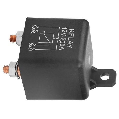 WM686 12V 4-Pin Start Relay Heavy Duty Car ON/OFF Switch Relay RL/180 200A NEW