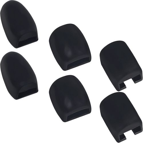 Reusable Silicone Saxophone Side Key Protective Covers 6Pcs Black Durable Set — image 2