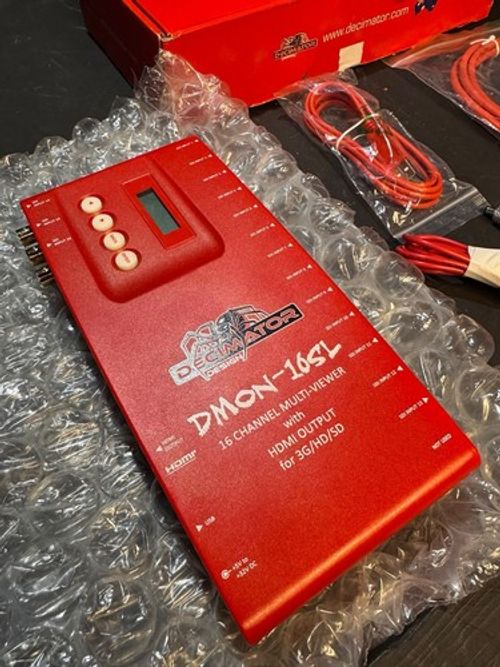 Decimator DMON-16SL 16 Channel 3G/HD/SD-SDI Multiviewer HDMI