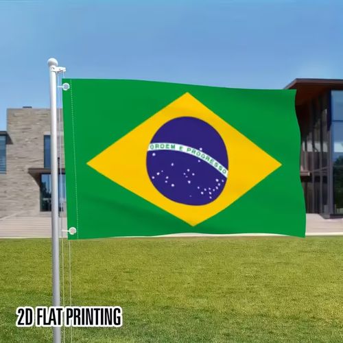 Brasil Brazil Brazilian Bandeira do Brasil Copa do Mundo  Flag — image 8