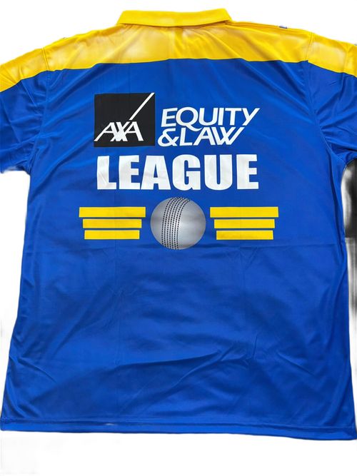 Yorkshire County Cricket Club 1996 Retro Blue Shirt – Replica Polo by 92 Sports — image 6