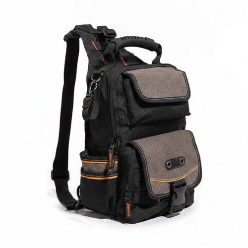 Multi-Pocket Tool Bag Padded Tool Bag with Shoulder Strap for Electricians