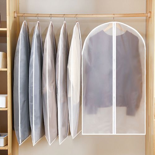 10-20x Zip Up Hanging Suit Dress Coat Travel Bag Clothe Cover Storage Travel Bag — image 3