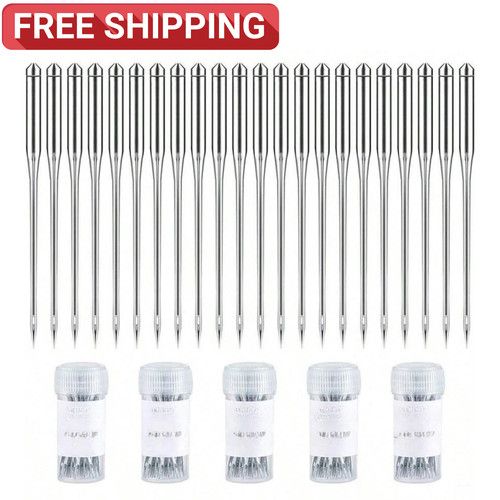 100pcs Heavy Duty Sewing Machine Needles Universal Assorted Sizes 65-110 UK