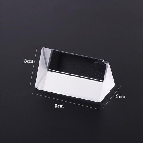 Kids Physics Stem Learning Science Toy Glass Reflecting Triangular Color Prism — image 11