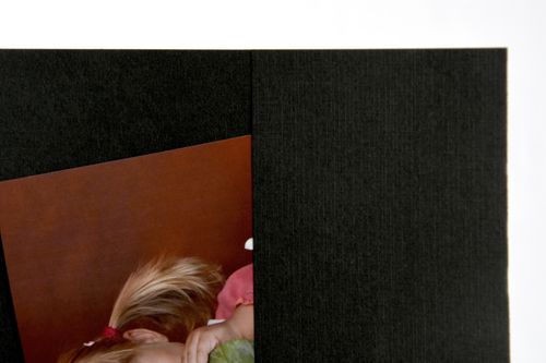 15X Portfolio / Leporello / Picture Folder For 13X18 With Side Pocket In Black — image 8