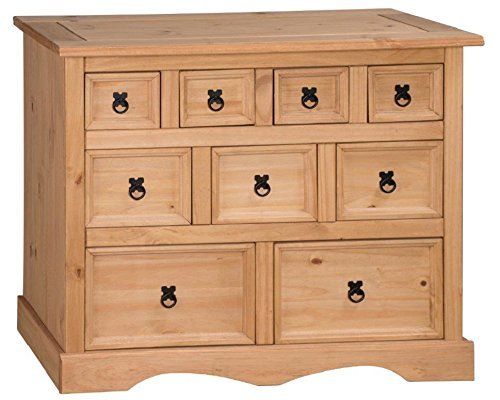 Corona Merchant Chest Of Drawers Sideboard Solid Wood Mexican Pine Wooden 4+3+2 — image 2