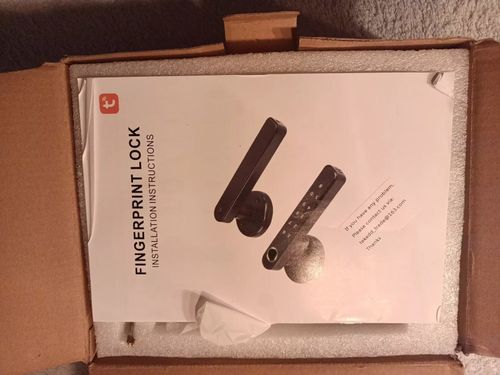 TEKXDD Smart Door 4-in-1 Lock Door Handle Electronic Keyboard Password Bluetooth — image 3