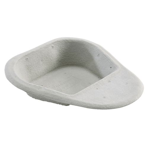 Vernacare 1300ml Pulp / Cardboard Disposable Slipper Bed Pan Liner — image 1