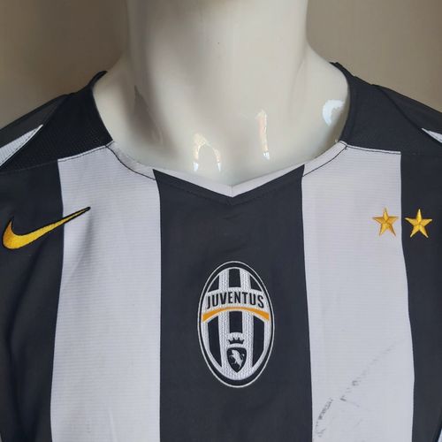 Nike Juventus FC 2004-2006 Home Football Shirt Tamoil Sponsor Jersey Size Large — image 11