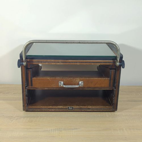 Vintage Leica Leitz Wetzlar Enlarging Easel / Framing Box Glass Pressure Plate — image 3